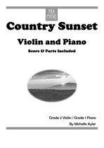 Country Sunset (Beginner Piano Accompaniment)