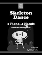Skeleton Dance (Intermediate Piano Duet)